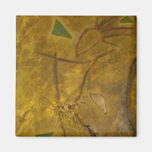 Magnet d'art danseuse africaine