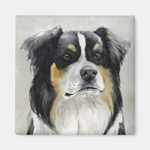 Magnet d'art pour chien berger australien