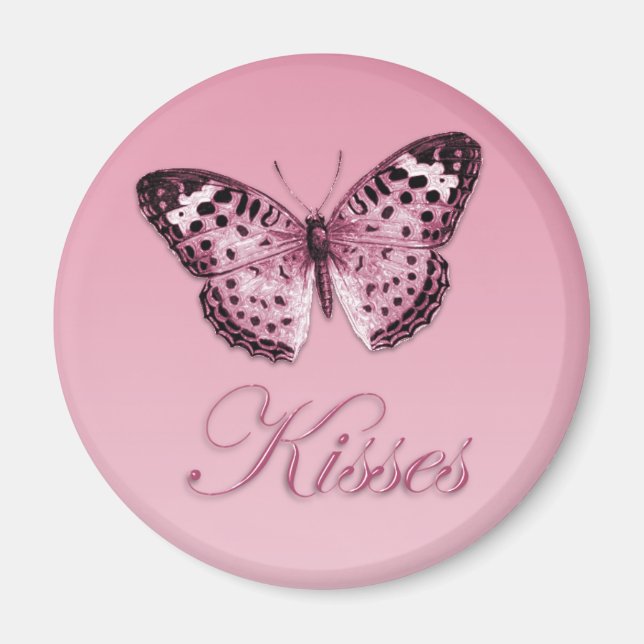 Magnet de baisers papillon (Devant)