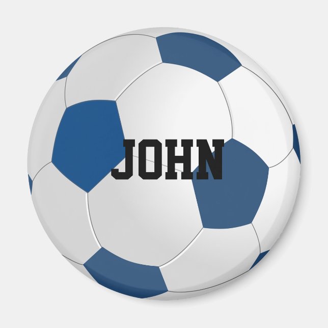 Magnet de balle de football personnalisé (Devant)