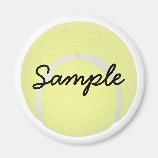 Magnet de balle de tennis (Devant)