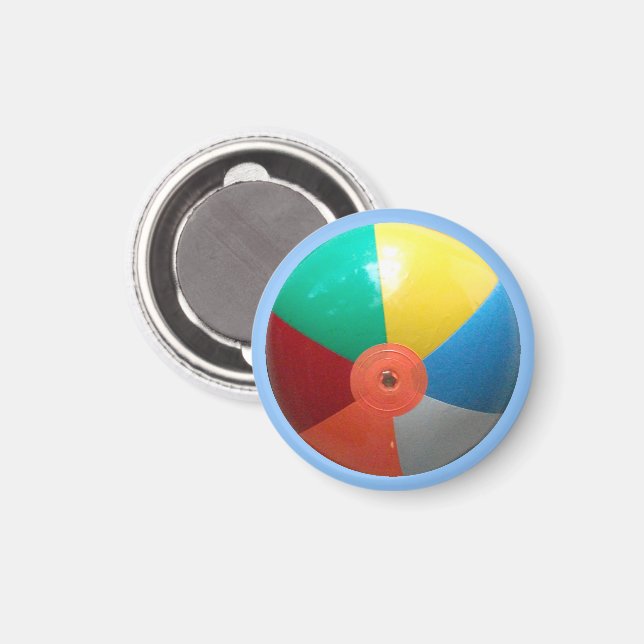 Magnet de balles de plage (Recto/Verso)