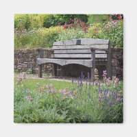 Magnet de banc de jardin