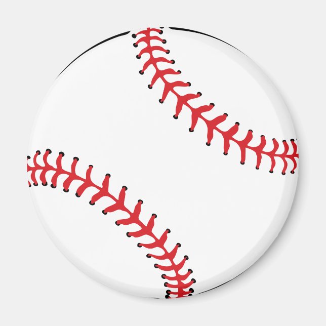 Magnet de baseball (Devant)