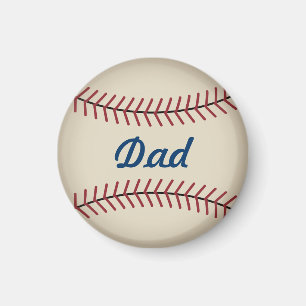 Magnet de baseball Vintage personnalisé
