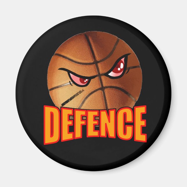 Magnet de basket-ball de défense (Devant)