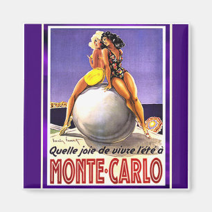 Magnet de Beautés de bain Monte Carlo