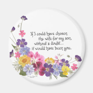 Magnet de belle-fille