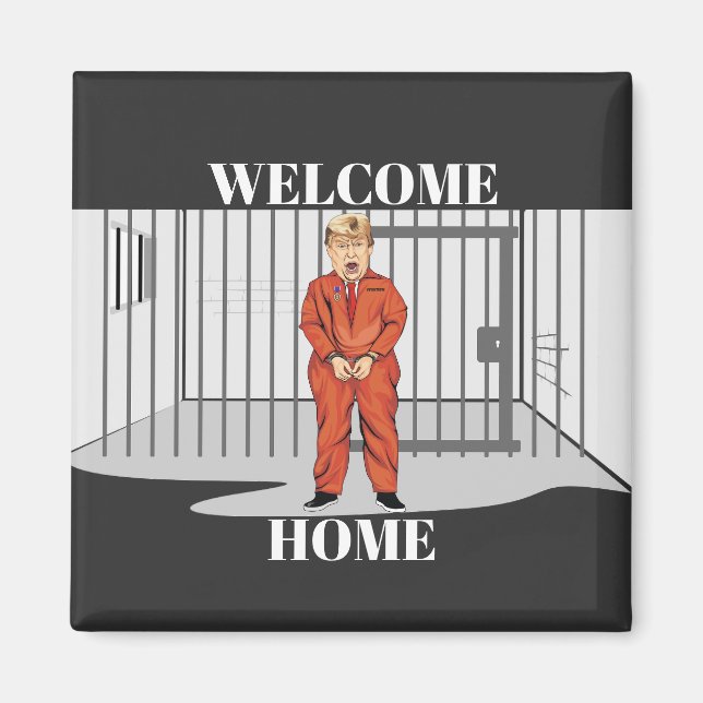 Magnet de bienvenue (Devant)