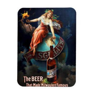 Magnet de bière Schlitz