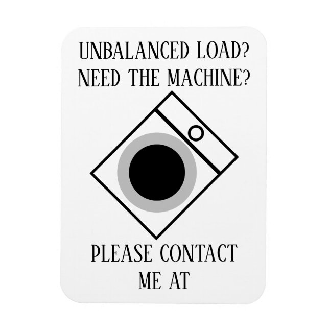 Magnet de blanchisserie (Vertical)