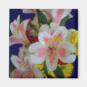 Magnet de bouquet de printemps