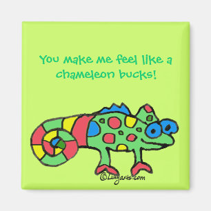Magnet de Bucks Chameleon