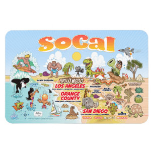 Magnet de Californie du Sud