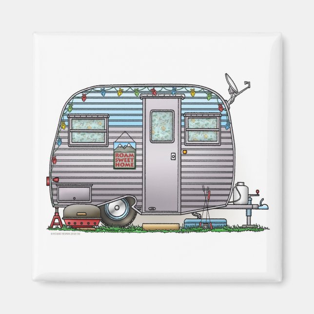Magnet de Camper Serro Scotty (Devant)
