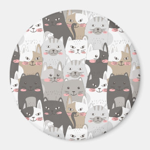 Magnet de chats mignons