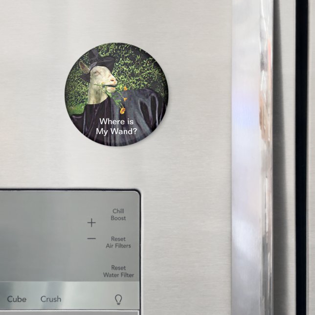 Magnet de chèvre de l'Assistant Halloween (In situ (réfrigérateur))