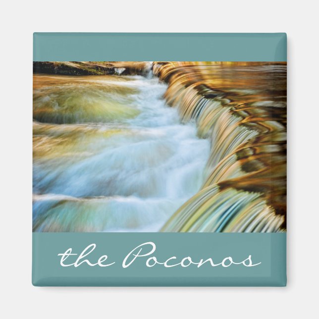 Magnet de chute d'eau de Poconos (Devant)
