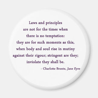 Magnet de citation Jane Eyre