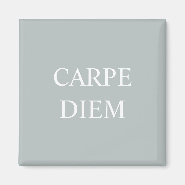 Magnet de citation latine Carpe Diem (Devant)