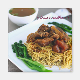 Magnet de collection chinoise de viande de chow