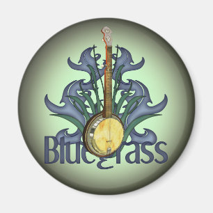Magnet de conception de banjo de Bluegrass