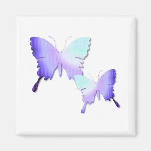 Magnet de conception papillon