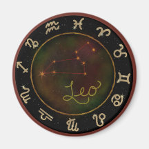 Magnet de constellation Leo