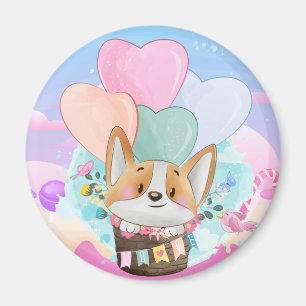 Magnet de Corgi mûre