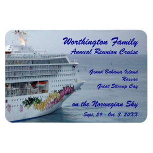 Magnet de croisière sur mesure Bow