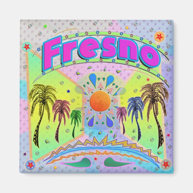 Magnet de désir de calme frais (Devant)