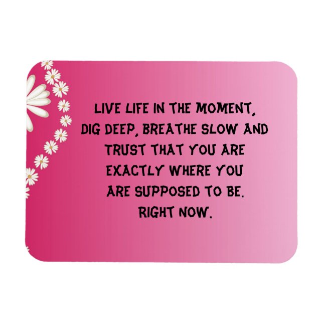 Magnet de devis inspirant (Horizontal)