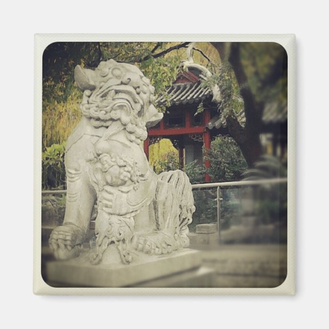 Magnet de dragon chinois (Devant)