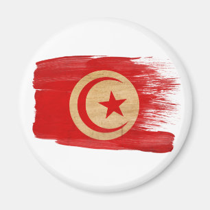 Magnet de drapeau de la Tunisie