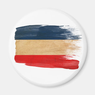 Magnet de drapeau de la Yougoslavie
