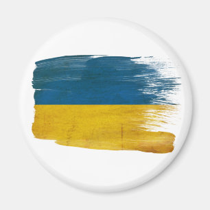 Magnet de drapeau de l'Ukraine