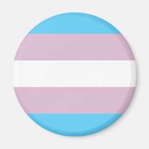 Magnet de drapeau de transsexuel