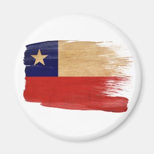 Magnet de drapeau du Chili