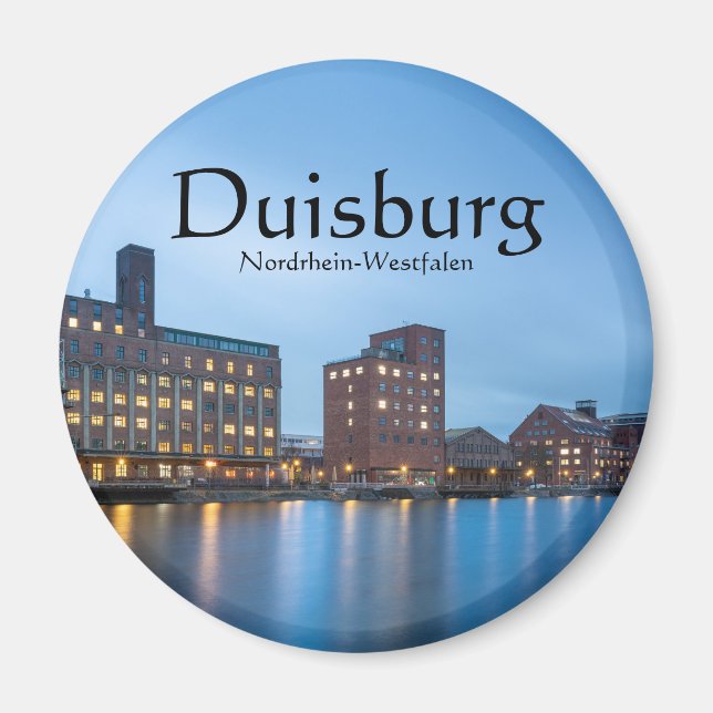 Magnet de Duisburg Allemagne (Devant)