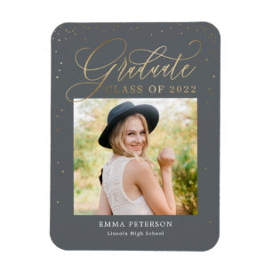 Magnet de Faire-part de graduation