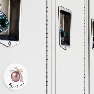 MAGNET DE FÊTES CHIC ROSE POUDRÉ