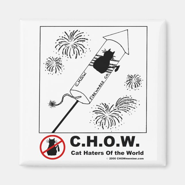 Magnet de feux d'artifice (Devant)