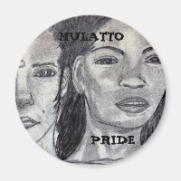 MAGNET DE FIERTÉ MULATTO