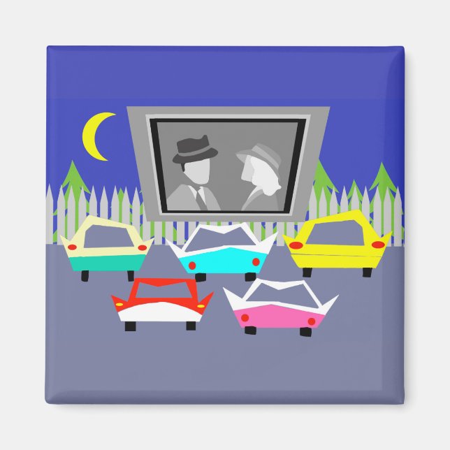 Magnet de film intégré de petite ville (Devant)