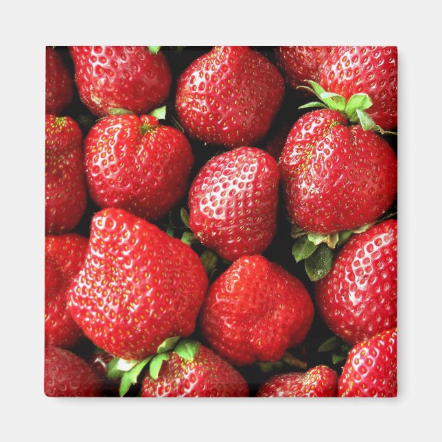 Magnet de fraises (Devant)