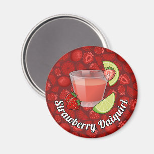 Magnet de fraises Daiquiri
