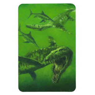 Magnet de frigo flexible Jurassic Pliosaur
