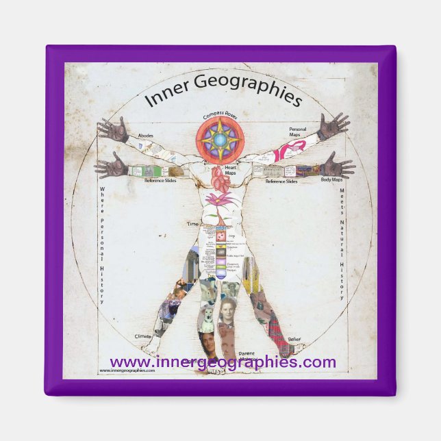 Magnet de géographies internes (Devant)