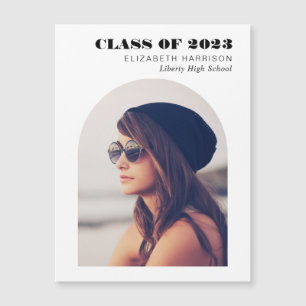 Magnet de graduation photo Arch moderne
