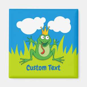 Magnet de grenouille Prince